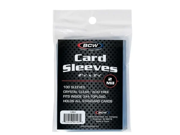 BCW Standard Card Sleeves - 100 pack
