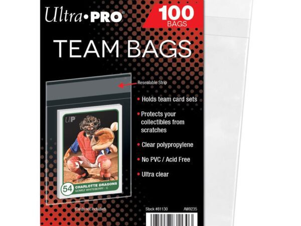Ultra Pro Resealable Team Bags (100-Pack)