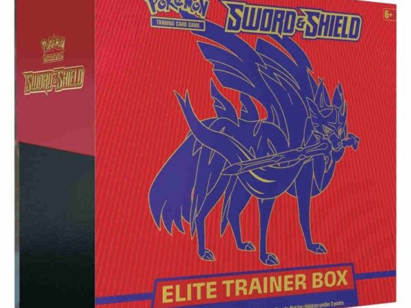 First Print - Sword & Shield Elite Trainer Box - Zacian