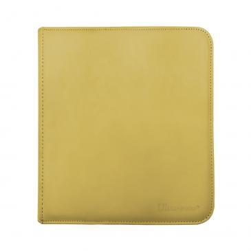 Ultra Pro 12-Pocket Zippered PRO Binder - Yellow
