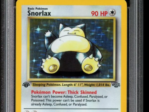 PSA 7 Snorlax 11/646 Holo - Jungle