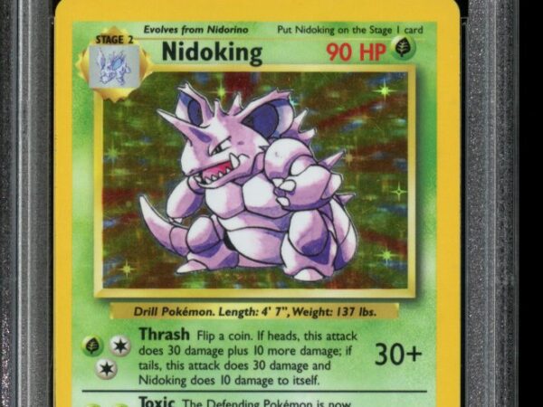 PSA 7 Nidoking 11/102 Holo - Base Set