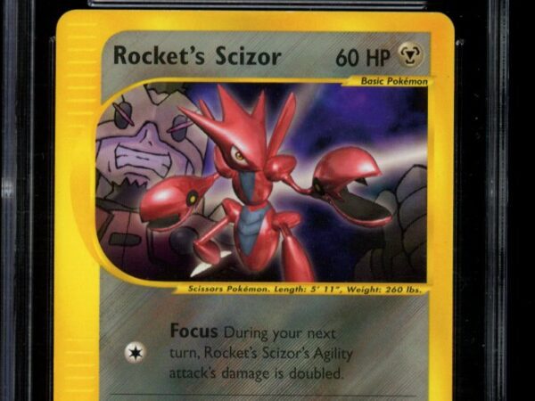 CGC 8.5 Rocket's Scizor - Best of Games Promos #4