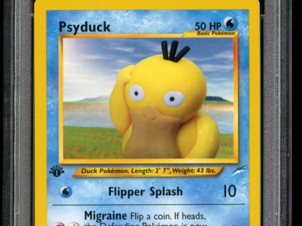 PSA 10 Psyduck 79/105 1st Edition - Neo Destiny