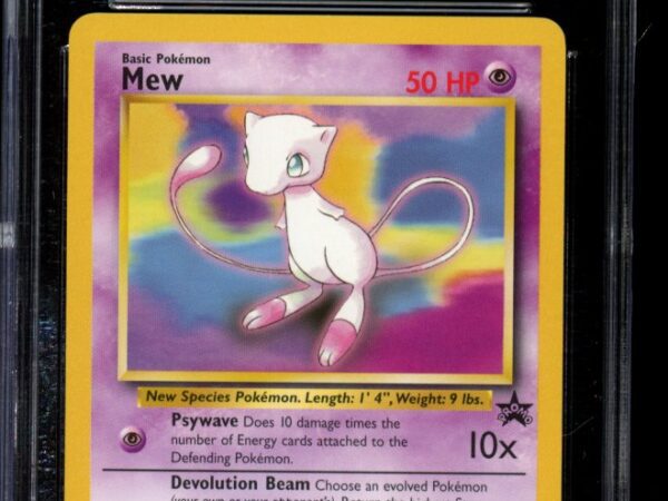 CGC 10 Mew 8 - Black Star Promo