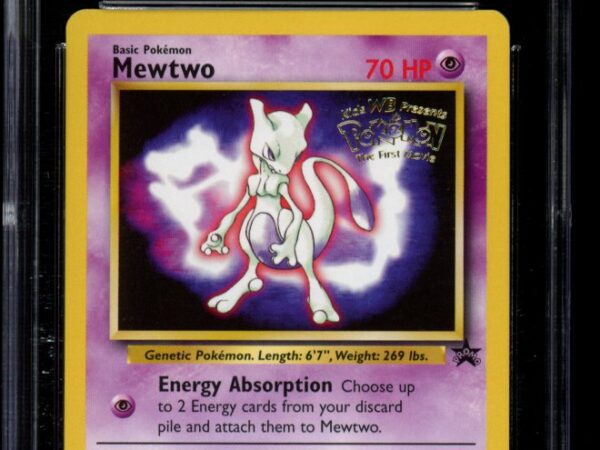 CGC 9 Mewtwo 3 WB - Black Star Promo