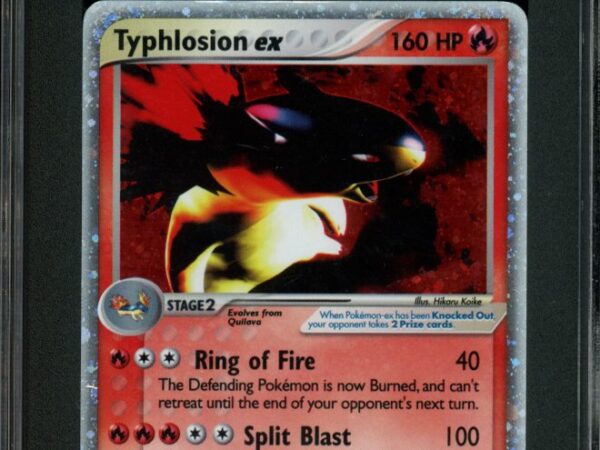 SGC 5 Typhlosion ex 99/100 Holo - EX Sandstorm
