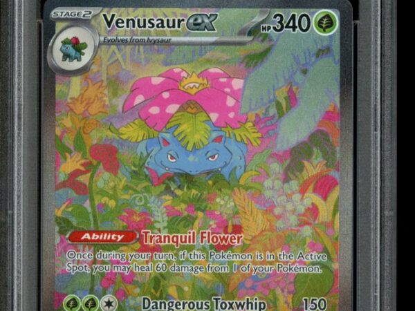 PSA 9 Venusaur ex 198/165 - 151
