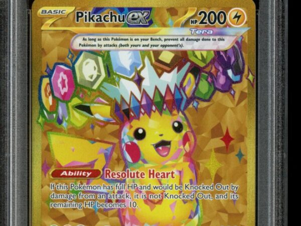 PSA 9 Pikachu ex 247/191 - Surging Sparks