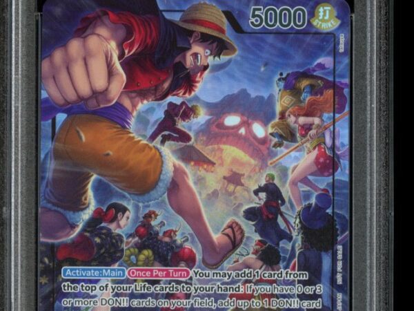 PSA 10 Monkey.D.Luffy OP05-060 - PSA Magazine Exclusive