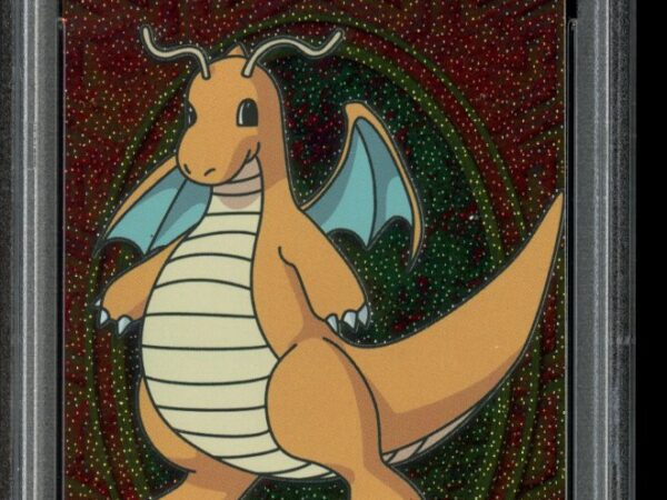 PSA 9 Dragonite #149 Foil - Topps BLACK LABEL