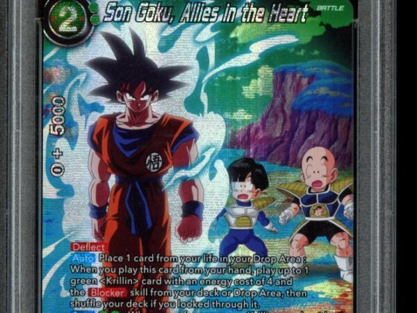 PSA 10 Son Goku, Allies in the Heart BT13-071 - History of Son Goku