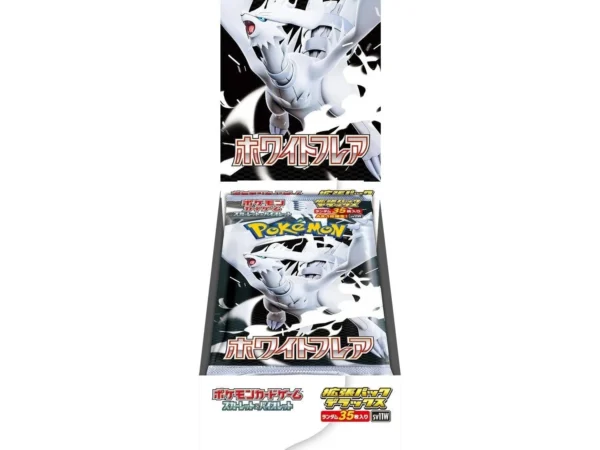 White Flare Deluxe Booster Box