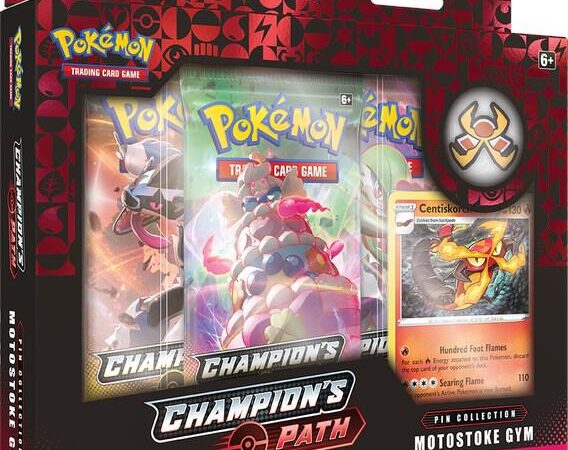Champion's Path Pin Collection - Motostoke Gym
