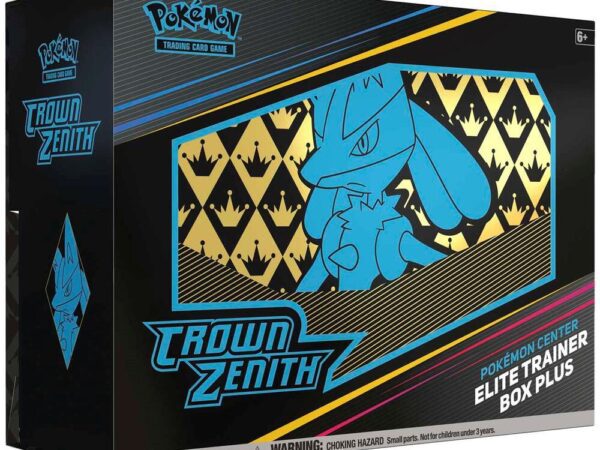 Crown Zenith Pokemon Center Elite Trainer Box Plus