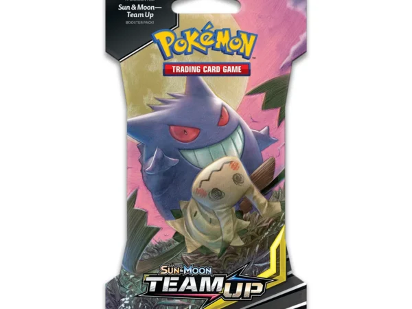 Team Up Sleeved Booster Pack - Gengar & Mimikyu Art