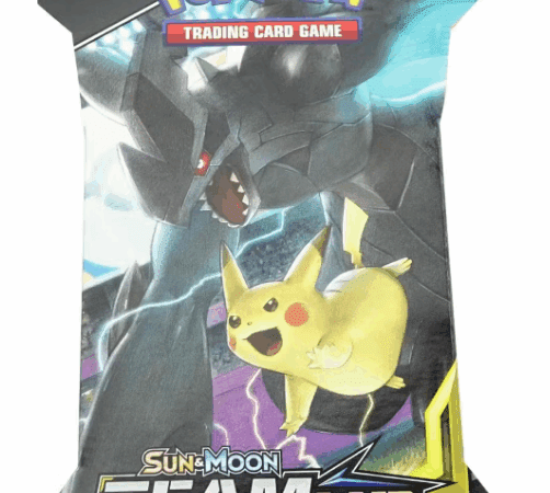 Team Up Sleeved Booster Pack - Pikachu & Zekrom Art