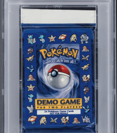 PSA AUTHENTIC 1998 Pokemon Demo Game For Two Players Sealed Booster Pack