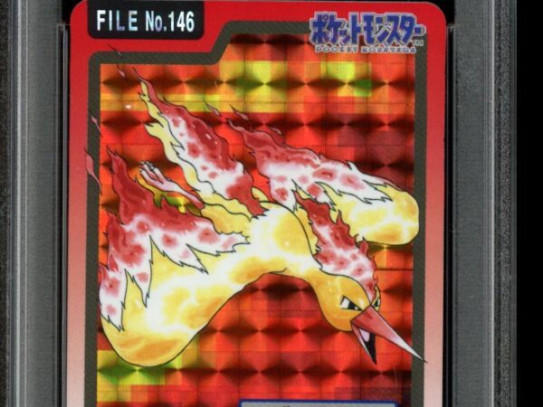 PSA 9 Moltres 146 Prism - Carddass