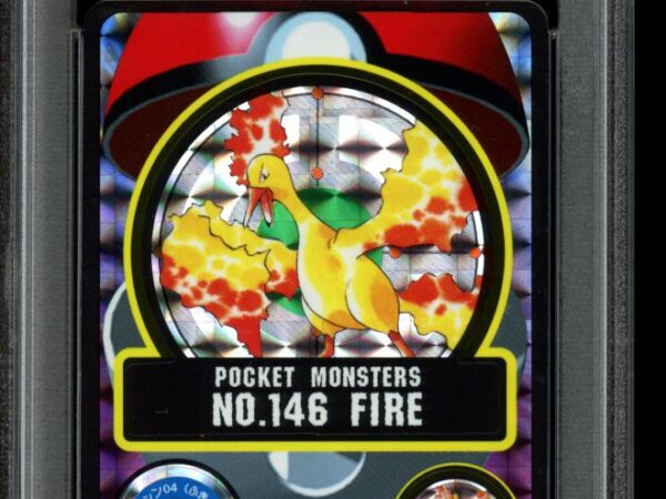 PSA 8 Moltres 146 Prism - Sealdass Series 3