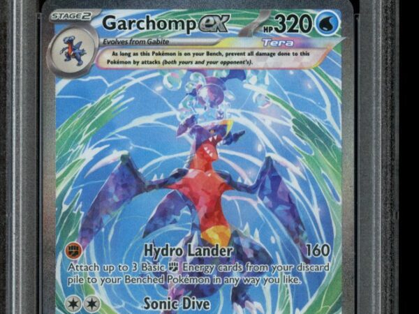 PSA 10 Garchomp ex 245/182 - Paradox Rift
