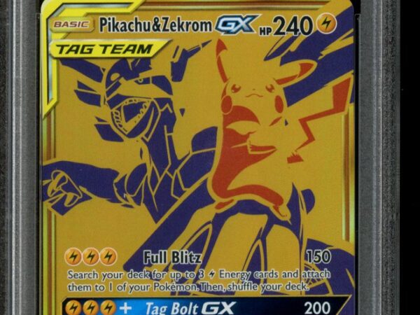 PSA 10 Pikachu & Zekrom GX SM248 - Black Star Promo