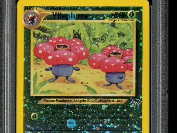 PSA 9 Vileplume 17/18 Reverse Holo - Southern Islands