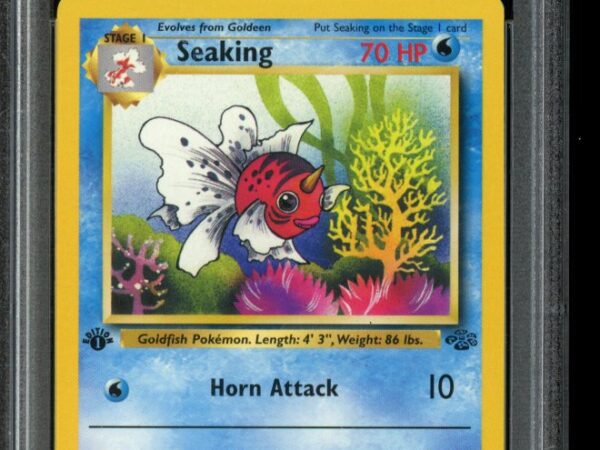 PSA 10 Seaking 46/64 1st Edition - Jungle