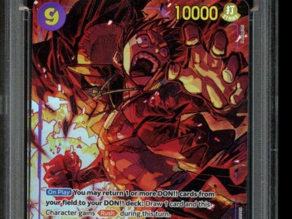 PSA 10 Monkey.D.Luffy Alternate Art OP09-119 - Emperors in the New World