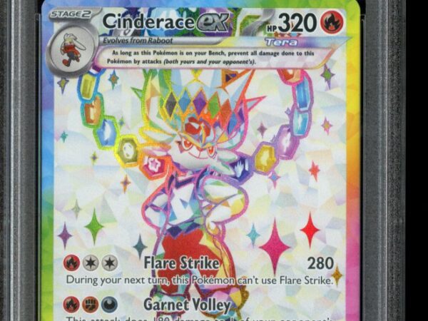 PSA 10 Cinderace ex 157/142 - Stellar Crown