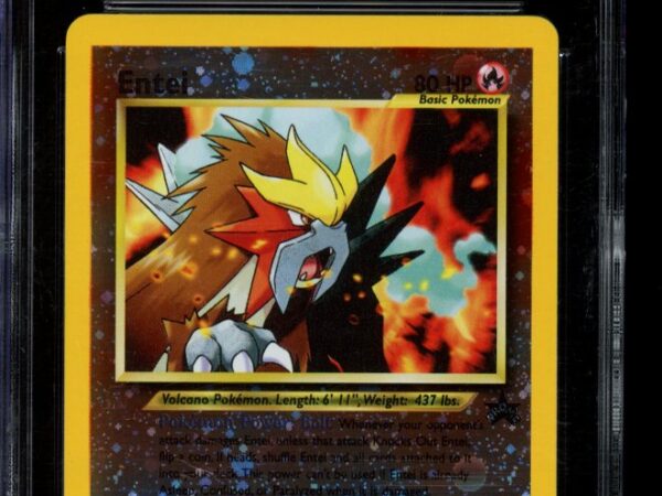 CGC 10 Entei 34 - Black Star Promo