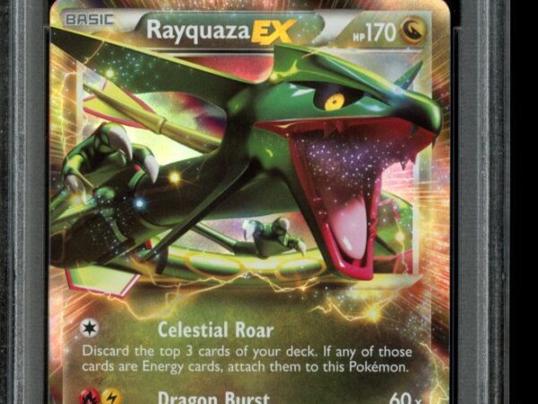 PSA 10 Rayquaza ex 85/124 - Dragons Exalted