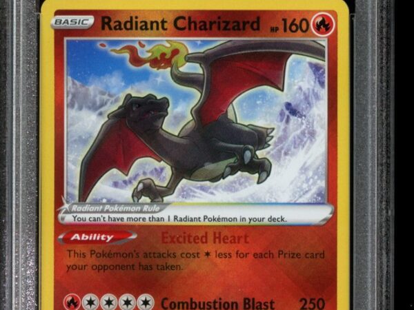 PSA 10 Radiant Charizard 020/159 - Crown Zenith