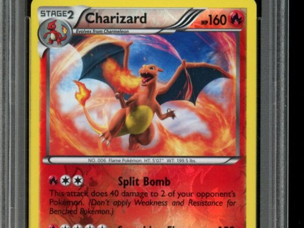 PSA 8 Charizard 20/149 Reverse Holo - Boundaries Crossed