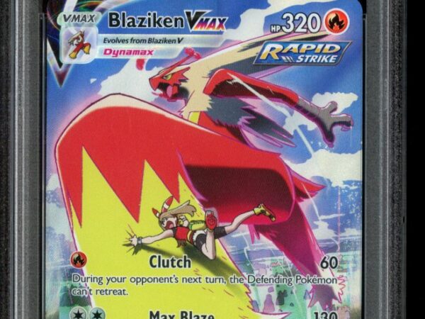 PSA 9 Blaziken Vmax TG15/TG30 - Silver Tempest