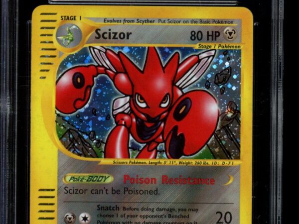 CGC 9.5 Scizor H21/H32 Holo - Aquapolis