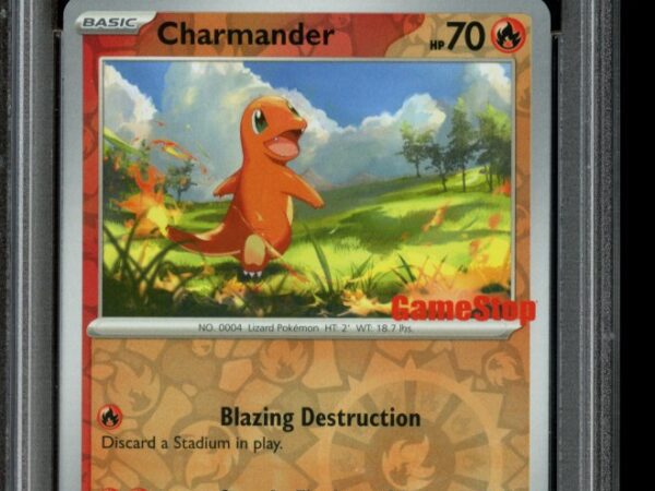 PSA 10 Charmander 004/165 - Gamestop Exclusive